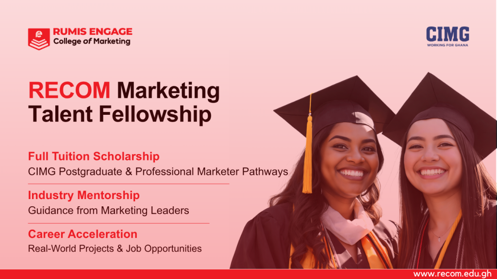 RECOM leadership announces the Marketing Talent Fellowship Ghana